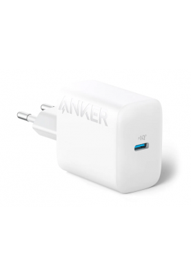 Мережевий зарядний пристрій Anker PowerPort - 20W USB-C + USB-C cable White (6962735)