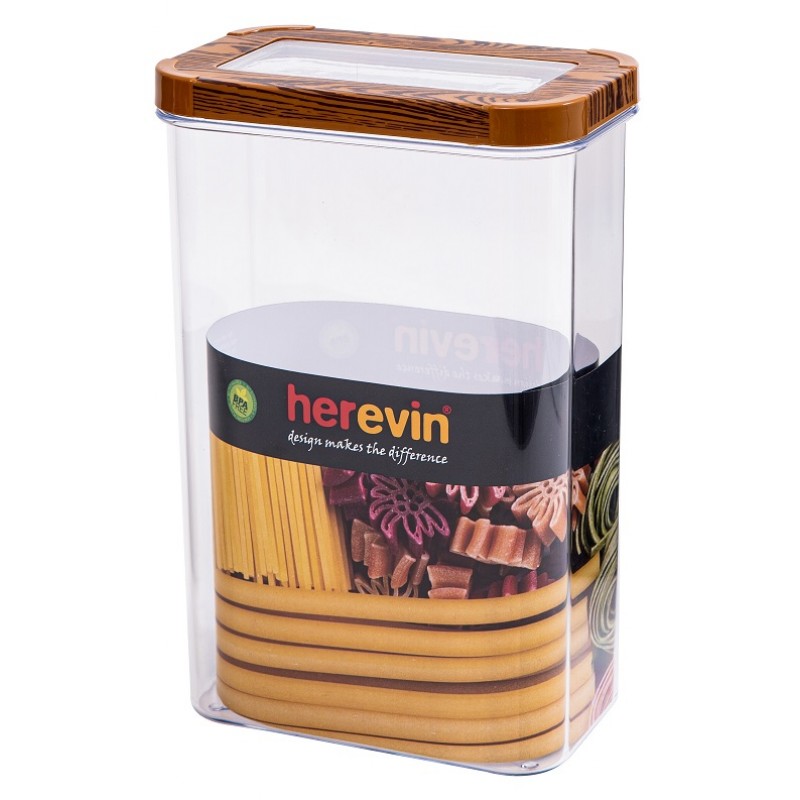 Контейнер Herevin Wood Transparent Lid 2.5 л (161208-003) (6989553)