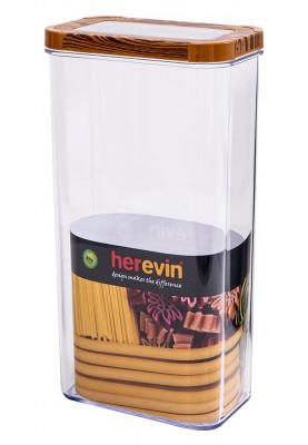 Контейнер Herevin Wood Transparent Lid 3 л (161209-003) (6989554)