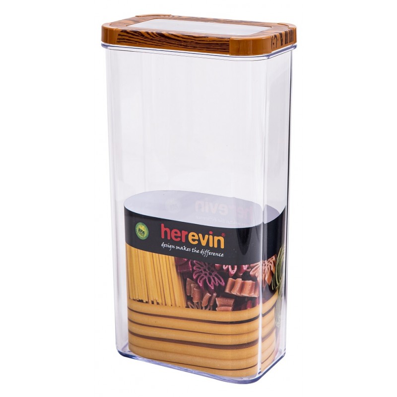 Контейнер Herevin Wood Transparent Lid 3 л (161209-003) (6989554)