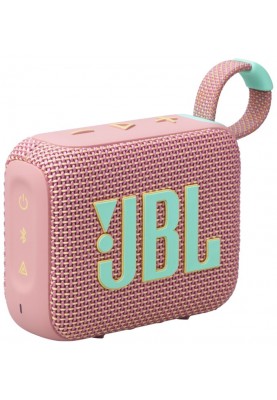 Портативна акустика JBL Go 4 Pink (JBLGO4PINK) (6980795)