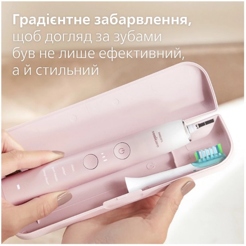 Зубна електрощітка Philips HX9911/84 Sonicare DiamondClean Gradient Pink-White (6902620)