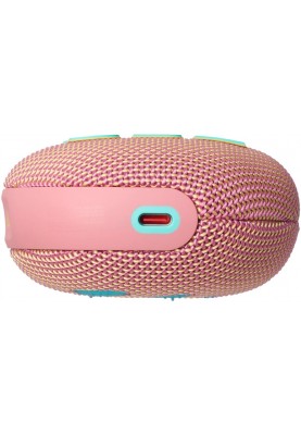 Портативна акустика JBL Clip 5 Pink (JBLCLIP5PINK) (6980786)