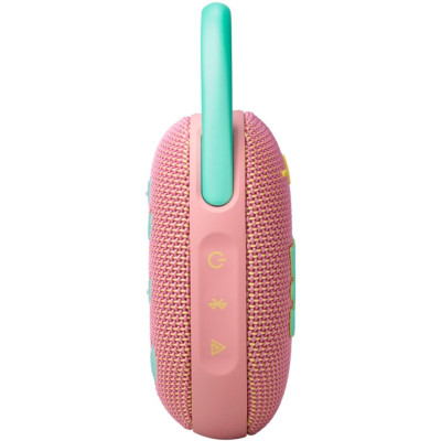 Портативна акустика JBL Clip 5 Pink (JBLCLIP5PINK) (6980786)