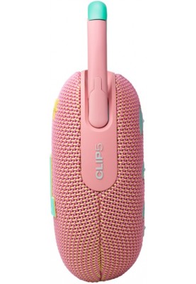 Портативна акустика JBL Clip 5 Pink (JBLCLIP5PINK) (6980786)