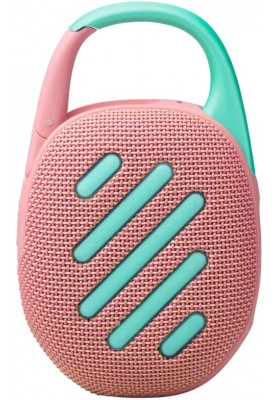 Портативна акустика JBL Clip 5 Pink (JBLCLIP5PINK) (6980786)