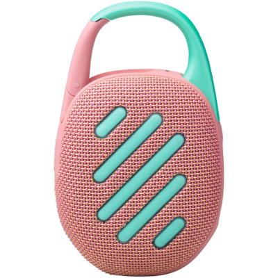Портативна акустика JBL Clip 5 Pink (JBLCLIP5PINK) (6980786)