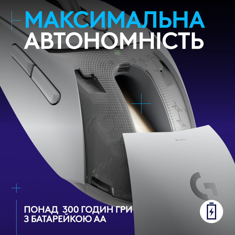 Миша Logitech G309 LIGHTSPEED White (910-007207) (6998417)