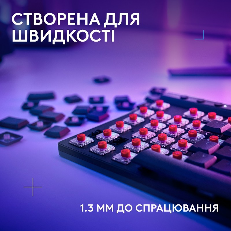 Клавіатура Logitech G515 LIGHTSPEED TKL Wireless Gaming Black (920-012538) (6998420)