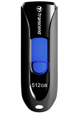 Flash Drive Transcend JetFlash 790 512GB USB 3.1 Black (TS512GJF790K) (6986651)