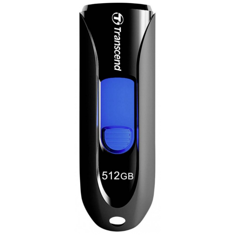 Flash Drive Transcend JetFlash 790 512GB USB 3.1 Black (TS512GJF790K) (6986651)