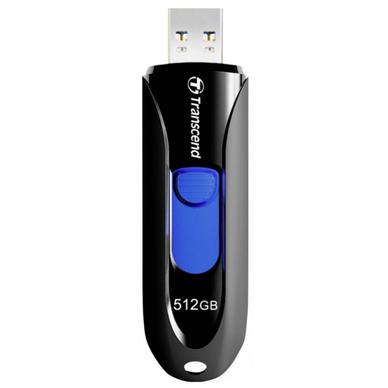 Flash Drive Transcend JetFlash 790 512GB USB 3.1 Black (TS512GJF790K) (6986651)