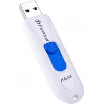 Flash Drive Transcend JetFlash 790 256GB USB 3.1 White (TS256GJF790W) (6986655)