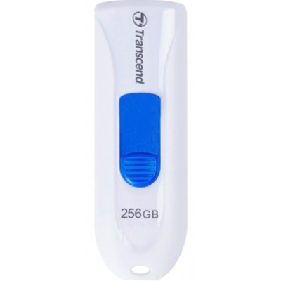 Flash Drive Transcend JetFlash 790 256GB USB 3.1 White (TS256GJF790W) (6986655)
