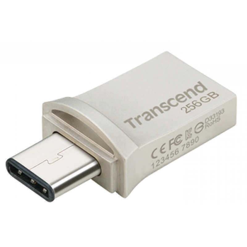 Flash Drive Transcend JetFlash 890 256GB Silver (TS256GJF890S) (6996989)