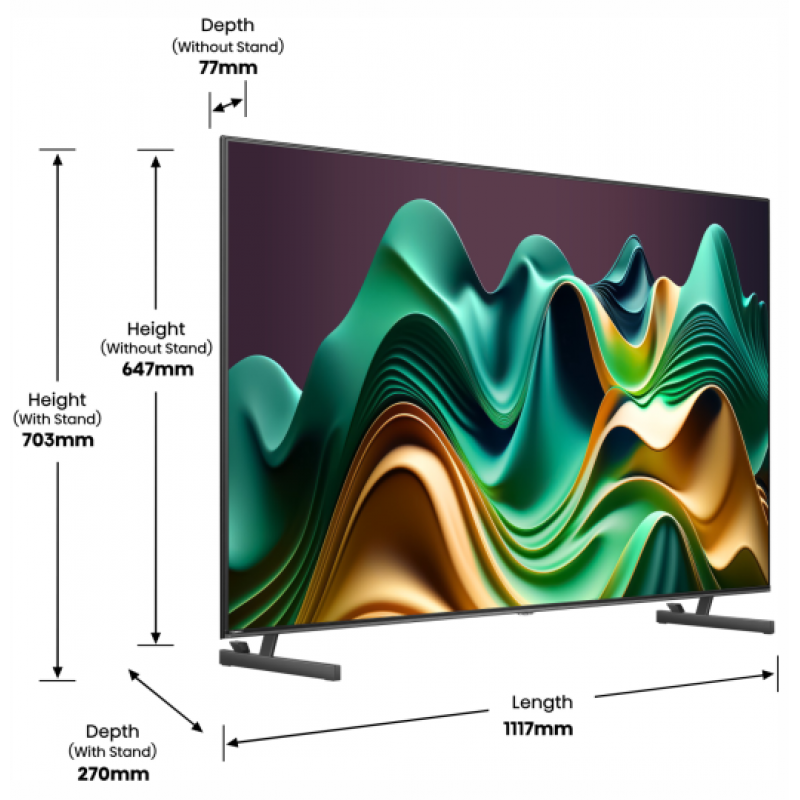 LED-телевізор Hisense 55U6NQ  (6998086)