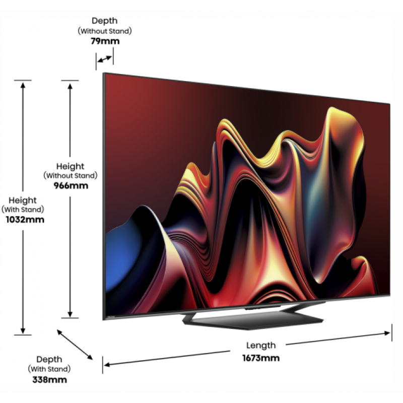 LED-телевізор Hisense 75U7NQ  (6998087)