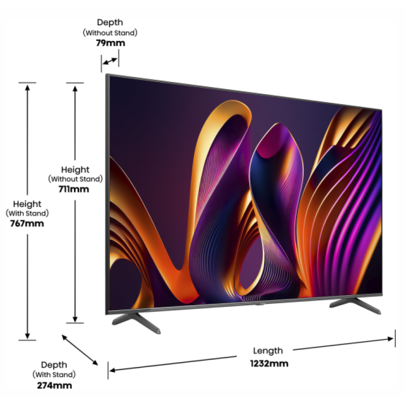 LED-телевізор Hisense 55E7NQ PRO  (6998088)
