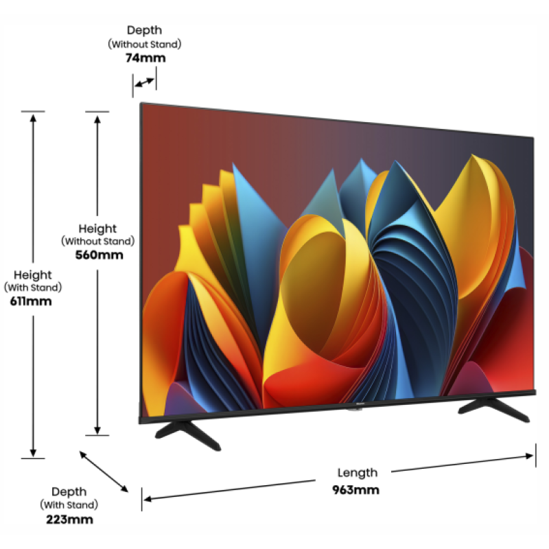 LED-телевизор Hisense 43E7NQ  (6998090)