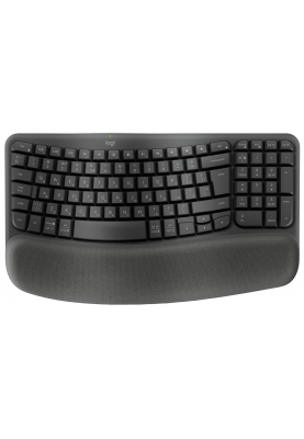 Клавіатура Logitech Wave Keys Bluetooth/Wireless Black (920-012304) (6984890)