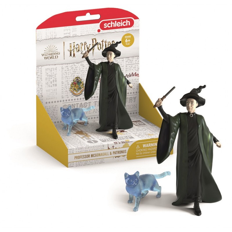 Набір фігурок Schleich Harry Potter Мінерва Макгоногал і кішка Патронус (7002532)