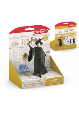 Набір фігурок Schleich Harry Potter Мінерва Макгоногал і кішка Патронус (7002532)