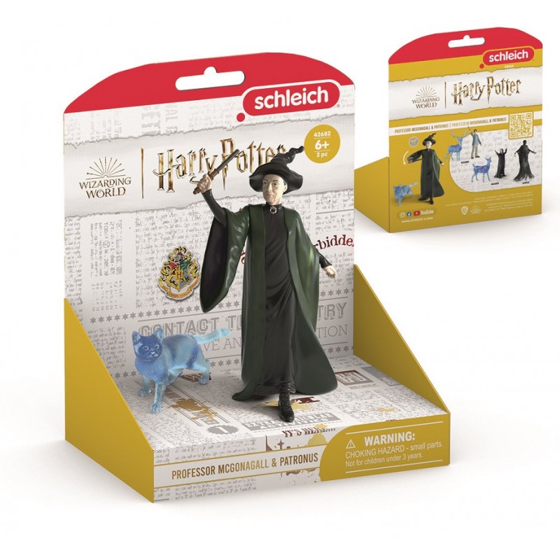 Набір фігурок Schleich Harry Potter Мінерва Макгоногал і кішка Патронус (7002532)