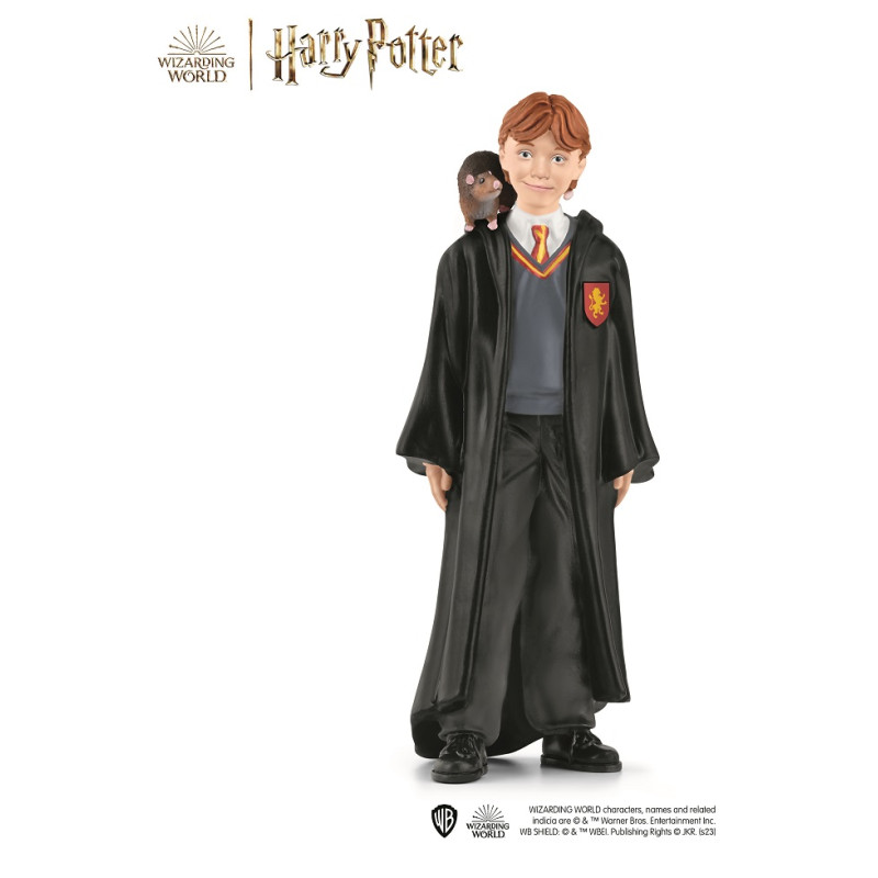 Набір фігурок Schleich Harry Potter Рон Візлі та Скеберс (7002542)