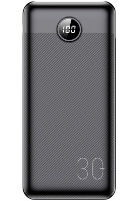 Портативний зарядний пристрій Yenkee YPB 3018 - 30000 mAh PD20W Black (7007751)