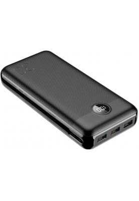 Портативний зарядний пристрій Yenkee YPB 3018 - 30000 mAh PD20W Black (7007751)