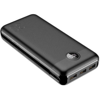 Портативний зарядний пристрій Yenkee YPB 3018 - 30000 mAh PD20W Black (7007751)