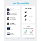Кабель Anker 310 USB-C to USB-C - 1.8m 240W Nylon Black (6962729)