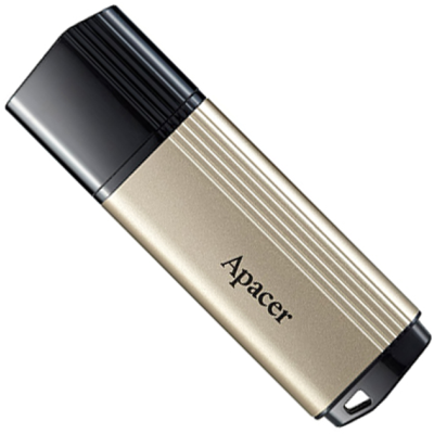 Flash Drive Apacer AH353 128GB USB 3.2 (AP128GAH353C-1) Champagne Gold (7005391)