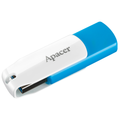 Flash Drive Apacer AH357 128GB USB 3.2 (AP128GAH357U-1) Blue/White (7005392)