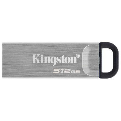 Flash Drives Kingston DataTraveler Kyson 512GB USB 3.2 (DTKN/512GB) Silver/Black (6994504)