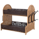 Сушка для посуду Violet House 0414 Ажур BROWN 28х40х38 см (7008631)