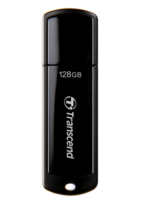 Flash Drive Transcend JetFlash 700 128GB USB 3.1 Black (TS128GJF700) (6986639)