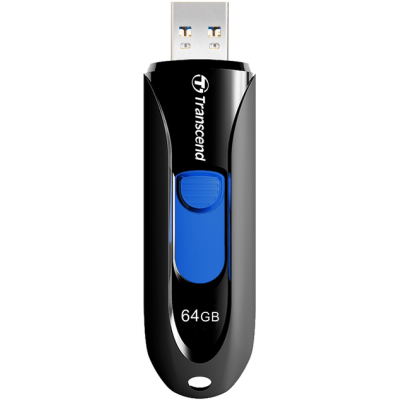 Flash Drive Transcend JetFlash 790 64GB USB 3.1 Black (TS64GJF790K) (6986648)