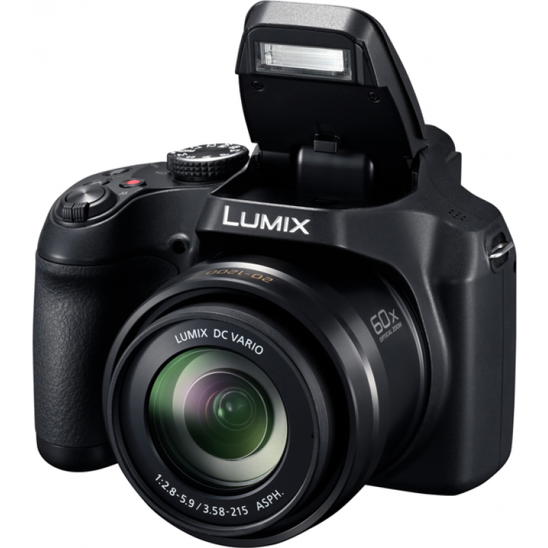 Цифрова дзеркальна фотокамера Panasonic DC-FZ82DE-K 4К Black  (7019333)