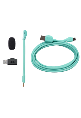 Гарнітура JBL QUANTUM 360 Wireless Cyan (JBLQTUM360CYN) (7023989)