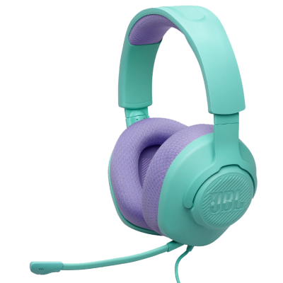 Гарнітура JBL QUANTUM 100M2 Cyan (JBLQTUM100M2CYN) (7023993)