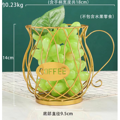 Ваза для фруктів Viva Lacy Mug Gold (6983940)