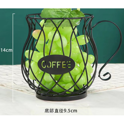 Ваза для фруктів Viva Lacy Mug Black (6983941)