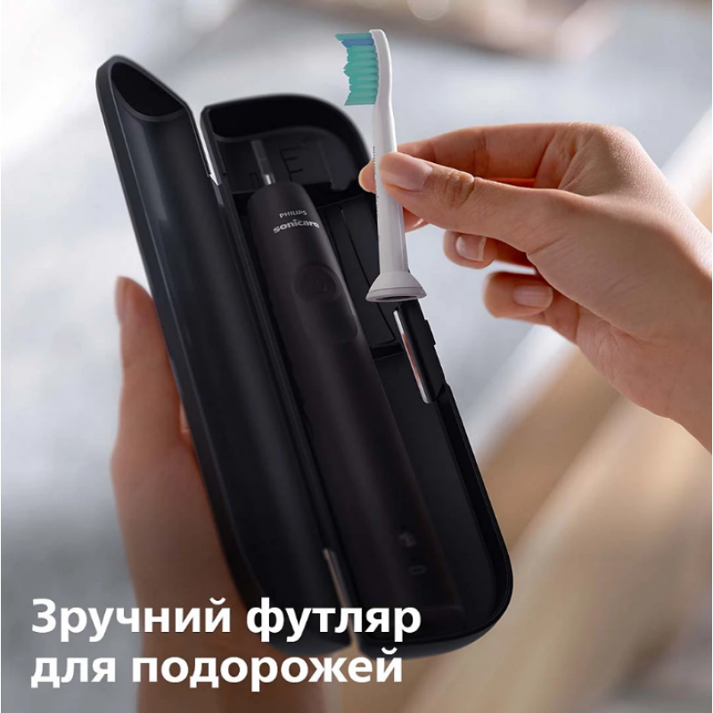 Зубна електрощітка Philips HX3673/14 Sonicare Black (7025030)