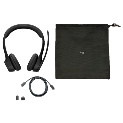 Гарнітура Logitech Zone 305 Wireless Headset Black 2.4GHZ/BT-UC (981-001453)  (7031266)