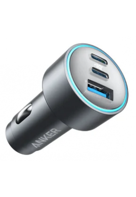 Автомобільний зарядний пристрій Anker PowerDrive 325 67W PD + 22.5W USB-A Black (7030500)