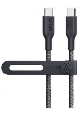 Кабель Anker 544 USB-C to USB-C - 1.8m 140W Bio-Nylon Black (7030800)