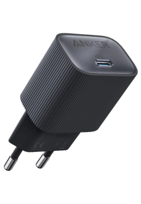 Мережевий зарядний пристрій Anker PowerPort 511 Nano IV - 30W USB-C Black (7030801)