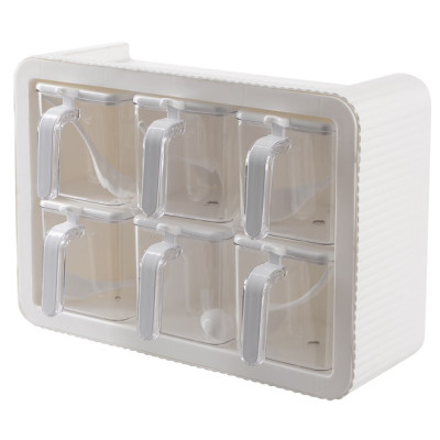 Набір спецівниць Violet House 0438 Spice White, 6 шт (7024354)