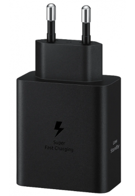 Мережевий зарядний пристрій Samsung 50W Power Adapter Duo (w C to C Cable) Black / EP-T5020XBEGEU (6994144)